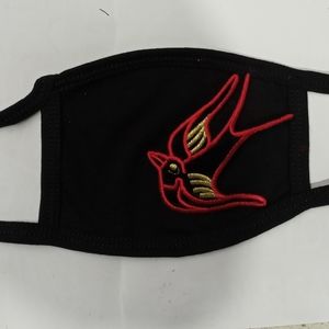 2 tattoo patches face masks.